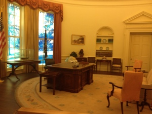 Oval Office at the Jimmy Carter museum and library, Atlanta (August 2014)