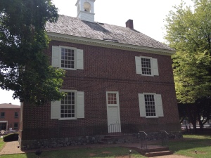 Reconstructed colonial capitol in York, Pennsylvania