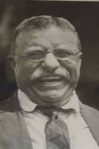 Theodore Roosevelt - look at that grin!